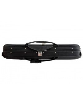 Estuche viola Rapsody Elegance Rectangular (B-stock nº260) 3/4 Negro