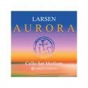 "Set de Cuerdas Cello Larsen Aurora Medium"