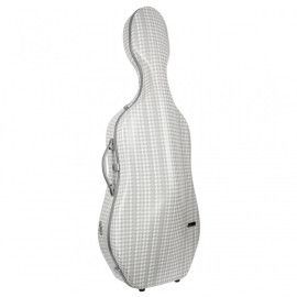 Estuche cello Bam Cabourg Hightech Slim Ed. Limitada CAB1005XL Gris/plata 4/4