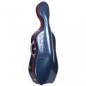 Estuche cello Bam Graffiti Slim Hightech GRAF1005XL 4/4 Azul/Rojo