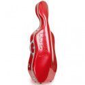 Estuche cello Bam Graffiti Slim Hightech GRAF1005XL Rojo frambuesa/plata 4/4