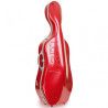 Estuche cello Bam Graffiti Slim Hightech GRAF1005XL Rojo frambuesa/plata 4/4