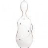 Estuche cello Bam Graffiti Slim Hightech GRAF1005XL 4/4 Blanco/Naranja