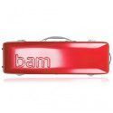 Estuche violín Bam Graffiti Rectangular Hightech GRAF2018XL Rojo frambuesa/plata