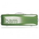 Estuche violín Bam Graffiti Rectangular Hightech GRAF2018XL Verde/naranja