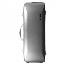 Estuche viola Bam La Défense Hightech Oblong DEF5301XL Aluminio cepillado