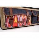 Estuche violín Bam Ikat Nashville rectangular gris/beige IKAT2001SCA 4/4