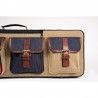 Estuche violín Bam Ikat Nashville rectangular gris/beige IKAT2001SCA 4/4