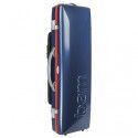 Estuche viola Bam Graffiti rectangular Hightech GRAF5301XL Azul/Rojo