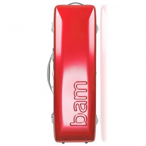 Estuche viola Bam Graffiti rectangular Hightech GRAF5301XL Rojo frambuesa/plata