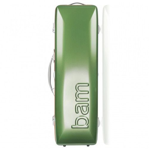 Estuche viola Bam Graffiti rectangular Hightech GRAF5301XL Verde/naranja