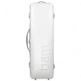 Estuche viola Bam Graffiti rectangular Hightech GRAF5301XL Blanco/Naranja