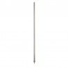 Vara de pica de cello de titanio 55 cm 4/4