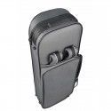 Estuche violín Pedi NiteFlash rectangular 4/4 Gris