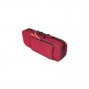 Estuche violín Pedi NiteFlash rectangular 4/4 Rojo