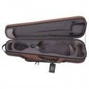 Estuche violín Pedi SuperLite forma 4/4 Marrón