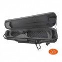 Estuche violín Pedi SuperLite forma 4/4 Gris