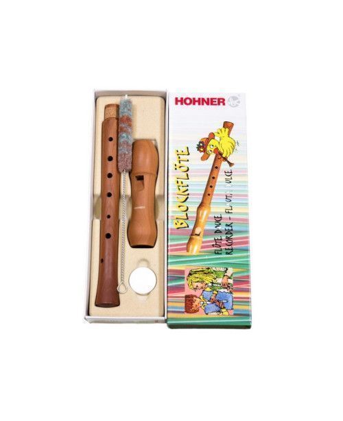 Flauta Hohner 9501 Madera Peral Digitación Alemana 2 piezas
