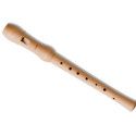 Flauta Hohner 9565 Madera Peral Digitación Alemana 2 piezas