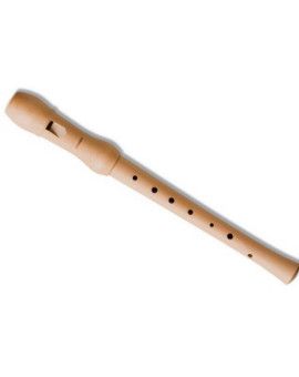Flauta Hohner 9565 Madera Peral Digitación Alemana 2 piezas