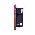 Flauta Hohner 9585-1 Mixta Boquilla Rosa Digitación Alemana 2 Piezas
