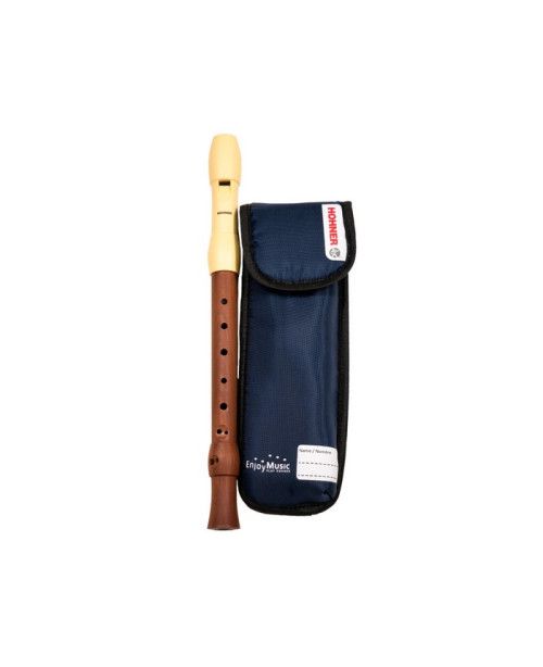 Flauta Hohner Mixta Boquilla Marfil Digitación Barroca 3P 9584-0
