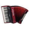 Acordeón Hohner Bravo III 72 A16632 Rojo