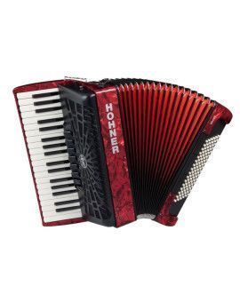 Acordeón Hohner A40831 Bravo III 120 Rojo
