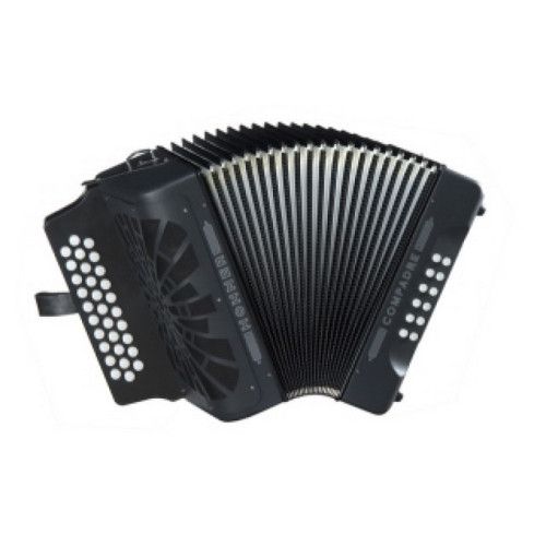 Acordeón Hohner Compadre GCF A-4822 Negro