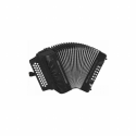 Acordeón Hohner Rey Vallenato GCF A-4922 Negro