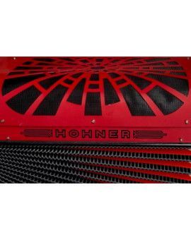 Acordeón Hohner Rey Vallenato GCF A-4924 Rojo