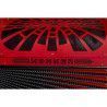 Acordeón Hohner Rey Vallenato GCF A-4924 Rojo