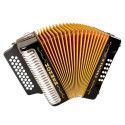 Acordeón Hohner A-5721-GCF Corona III  Negro