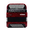 Acordeón Hohner A-1233 Nova II 60 bajos rojo