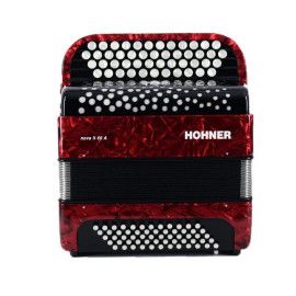 Acordeón Hohner A-1233 Nova II 60 bajos rojo