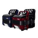 Acordeón Hohner A-4173  Nova III 96 bajos rojo