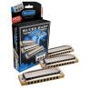 Propack 3 Armónicas Hohner Blues Harp A/C/G 5330xp