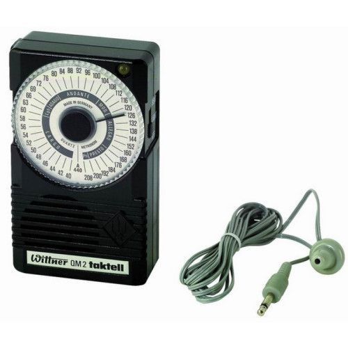 Metrónomo Wittner Quartz QM-2 861161 Negro