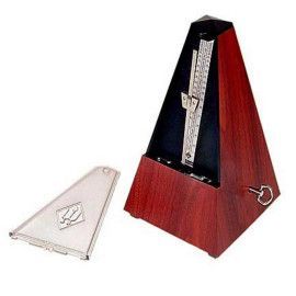 Metrónomo Wittner 802-K Plástico Color Caoba