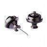 Set Enganches Dunlop Dual Design Negro 1033-BK