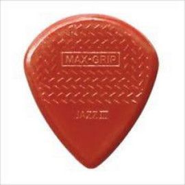 Bolsa 6 Púas Dunlop 471-P3N Nylon Jazz Max Grip Roja