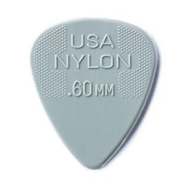 Bolsa 12 Púas Dunlop 44P-060 Nylon Standard 0.60mm Pickers
