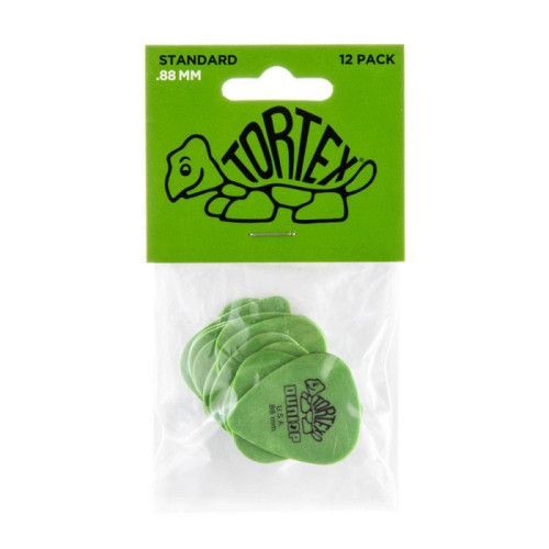Bolsa 12 Púas Dunlop 418P-088 Tortex Standard 0.88mm Pickers