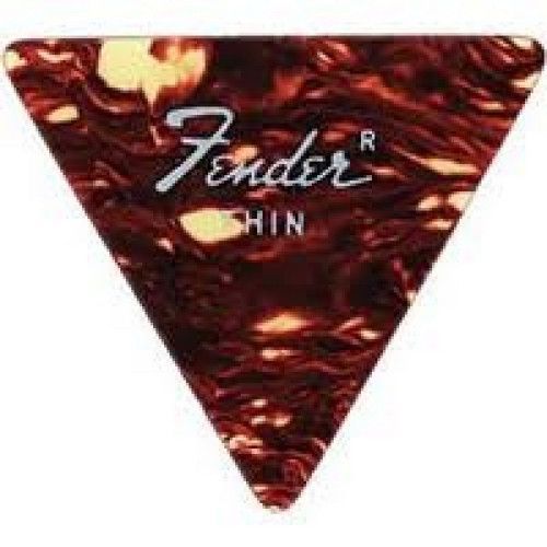 Púa Fender 0355-100 Triangular Shell Thin