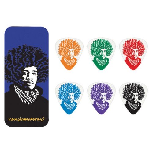 Lata 6 Púas Dunlop JHPT-03M Hamersveld Jimi Hendrix