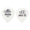 Bolsa 12 Púas Dunlop 478P-150 Tortex White Jazz III 1.50mm Pickers