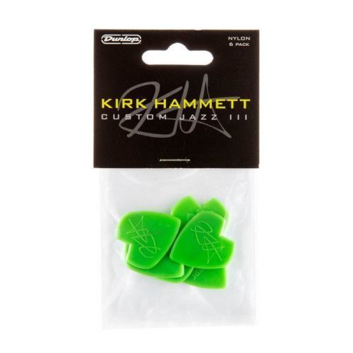 Bolsa 6 Púas Dunlop 47PKH-3N Jazz III Kirk Hammett