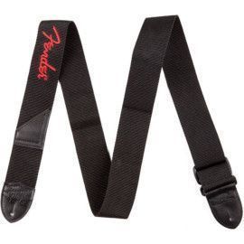 Correa Fender 099-0662-015 Poly Negra Logo Rojo 2"