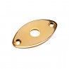 Placa Entrada Jack Gotoh Dorada JCB-2-GG