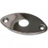 Placa Entrada Jack Gotoh Cosmo Negro JCB-2-CK